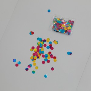 Colourful confetti